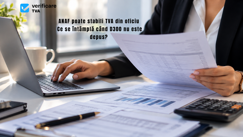 Când ANAF stabilește TVA în locul companiei